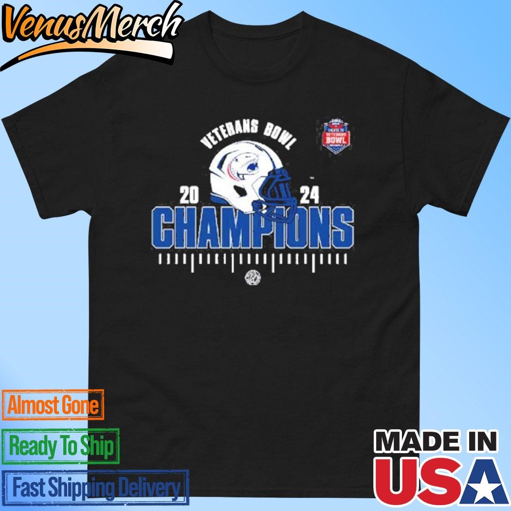 Official South Alabama Jaguars Is The IS4S Salute To Veterans Bowl Champions NCAA Football Season 2024-2025 Classic T-shirts