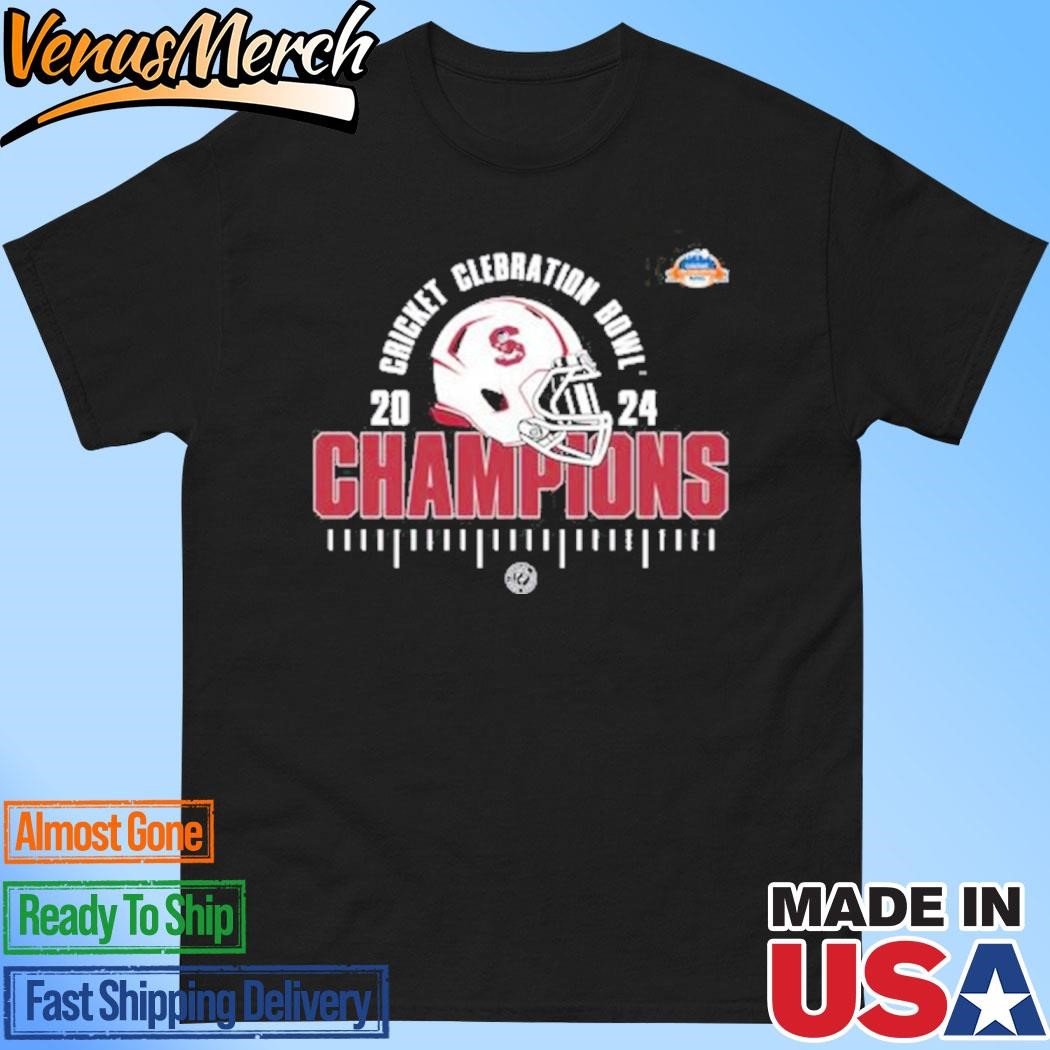 Official South Carolina State Bulldogs Is The Cricket Celebration Bowl Champions NCAA Football Season 2024-2025 Classic T-shirts